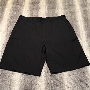 PGA Tour Men's Black Flat Front Shorts Size 33